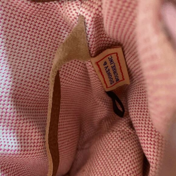 DOONEY & BOURKE BROWN PEBBLE LEATHER Medium‎ Shoulder Bag PURSE - Picture 4 of 8